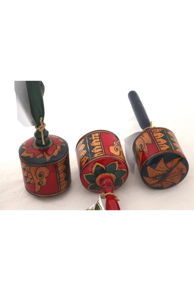 BARC Ahşap Maracas Büyük Kare 27Cm Müzik Aleti Otantik Çalgı Enstrüman 1 Adet Marakas ürün görseli 1