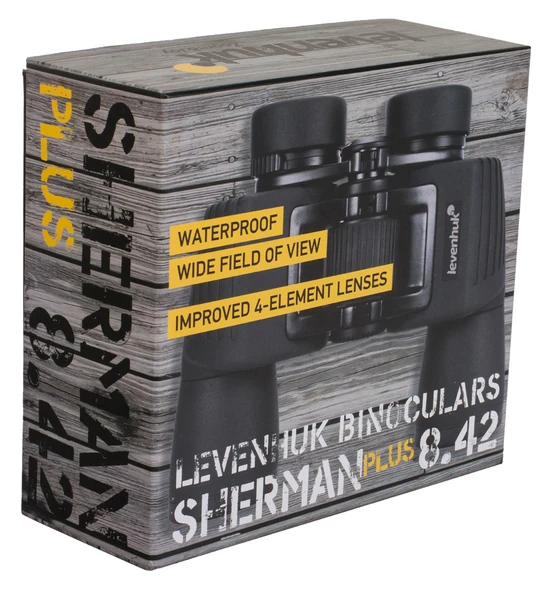 Levenhuk Sherman PLUS 8x42 Binoküler Dürbün - Resim 8
