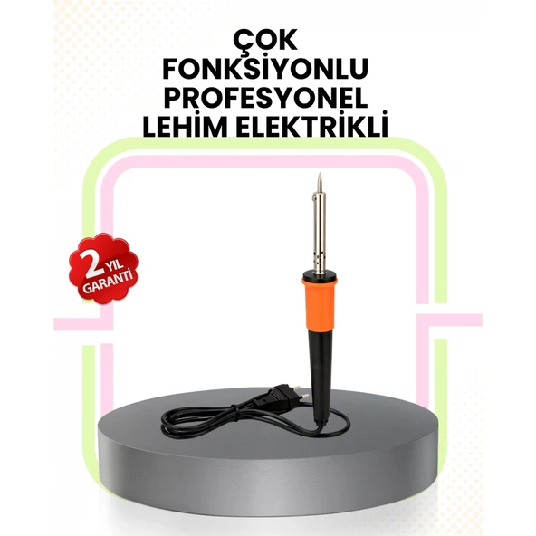 Paslanmaz Çelik Isıtma Çekirdekli Lehimleme Havyası ürün görseli 1