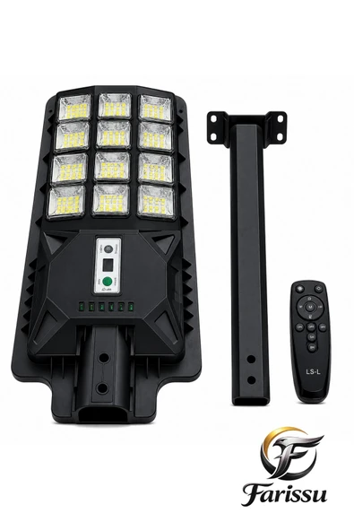 GIMENG 300W Solar Güneş Enerjili Bahçe ve Sokak Lambası - 240 LED Hareket Sensörlü IP67 Su Geçirmez ürün görseli 1