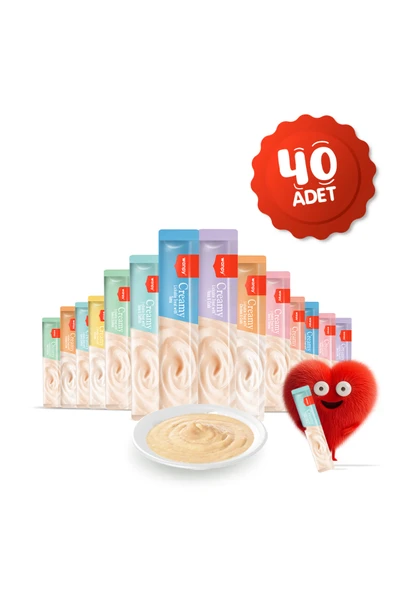 Krema Kedi Ödül Maması 14gr (40 Adet) (Karışık Çeşitli) ürün görseli 1