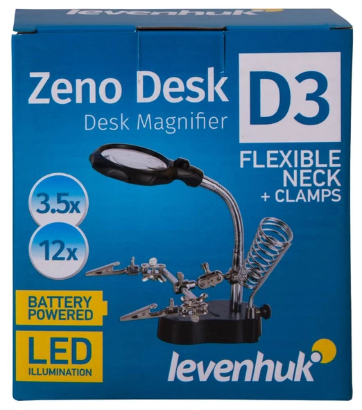 Levenhuk Zeno Desk D3 Büyüteç ürün görseli 1