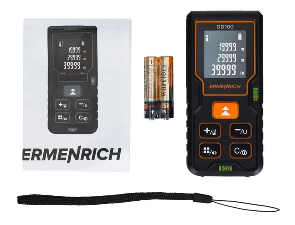Ermenrich Reel PLUS GD100 Lazer Metre ürün görseli 1