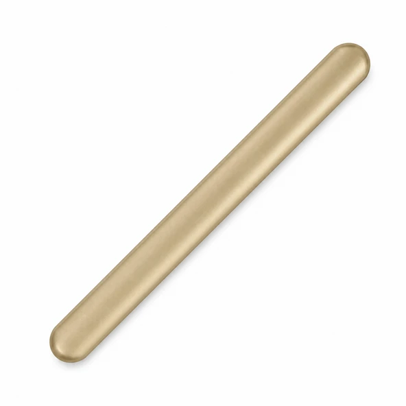 Vento Saten Altın Düz Çekmece Kulp 512 mm Metal Dolap Gardırop Mutfak Banyo Kulbu Modern Tasarım ürün görseli 1