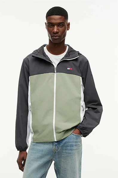 TJM CHICAGO PACKABLE JACKET EXT Erkek Yeşil Mont - DM0DM23223 ürün görseli 1