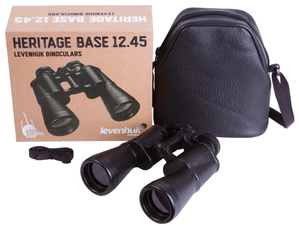 Levenhuk Heritage BASE 12x45 Binoküler Dürbün - Resim 2