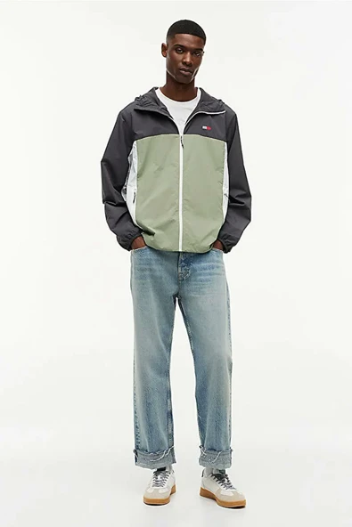 TJM CHICAGO PACKABLE JACKET EXT Erkek Yeşil Mont - DM0DM23223 ürün görseli 1