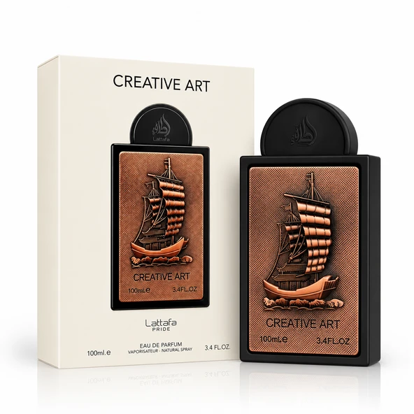 Lattafa Pride Creative Art EDP 100 ML Unisex Parfüm ürün görseli 1