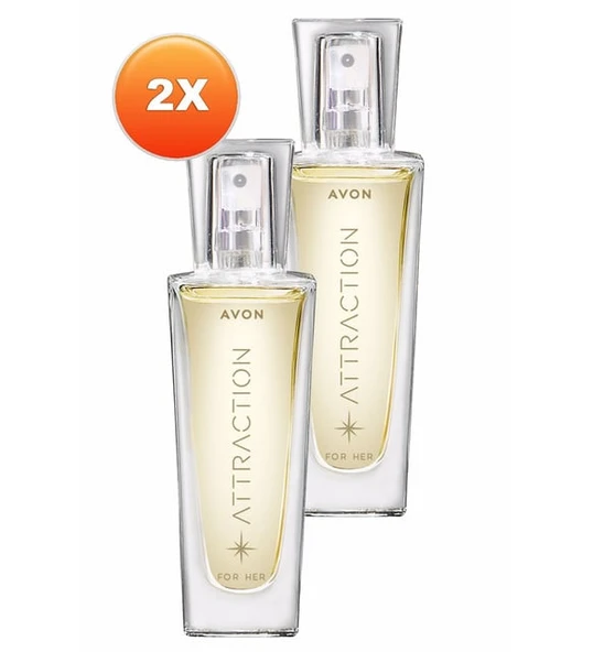 Avon Attraction Kadın Parfüm Edp 30 Ml. Ikili Set ürün görseli 1