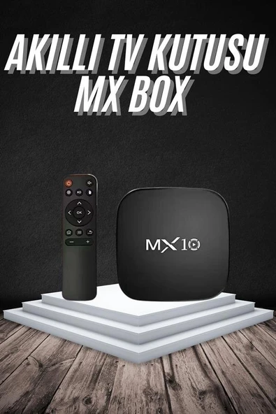 Akıllı TV kutusu Mx Box Android 7.1 TV kutusu 2.4G Wifi ürün görseli 1