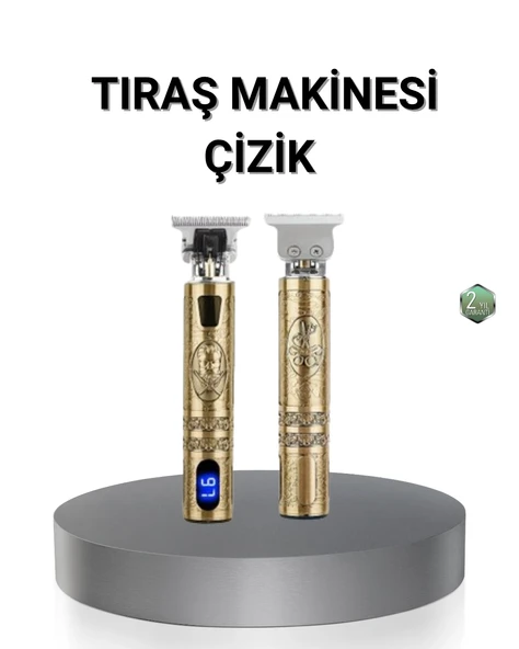 Kablosuz Şarjlı Profesyonel Tıraş Makinesi – 1800 mAh Lityum Pil ürün görseli 1
