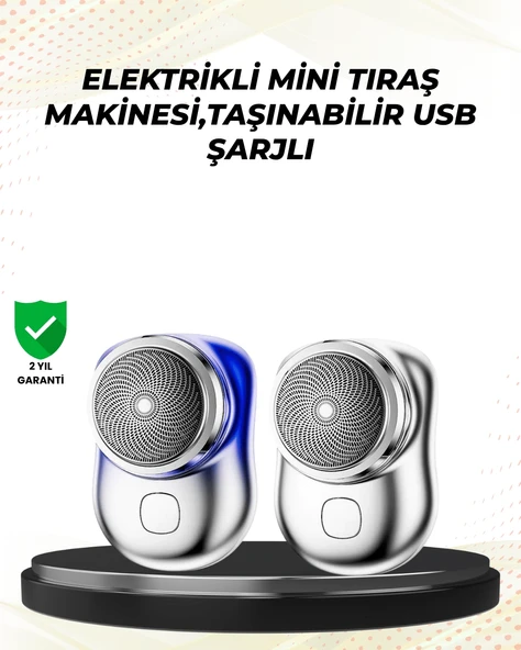 Tüm vücut bölgelerinde kullanılabilen küçük boy tıraş cihazı ürün görseli 1