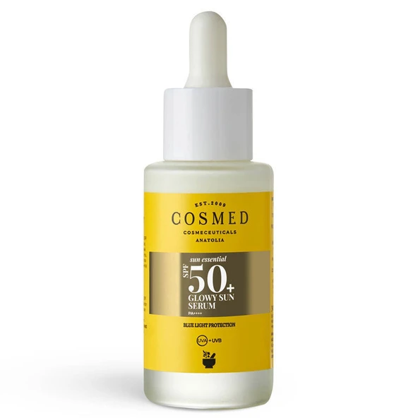 Cosmed Glowy Sun 30 ml 50 Faktör Güneş Serumu ürün görseli 1