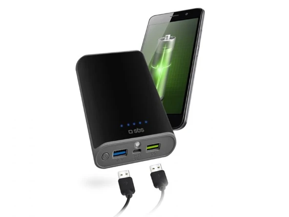 Power Bank 10400 mAh 3.0,  Hızlı Sarj (50 Saat Eksra Sarj), model TTBB104002UQC3 ürün görseli 1