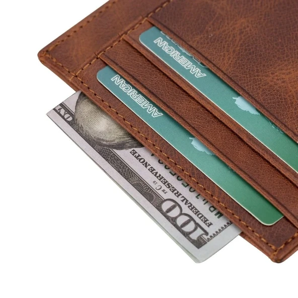 Deri Kartlık BLWL018 TN2 Taba - Resim 2