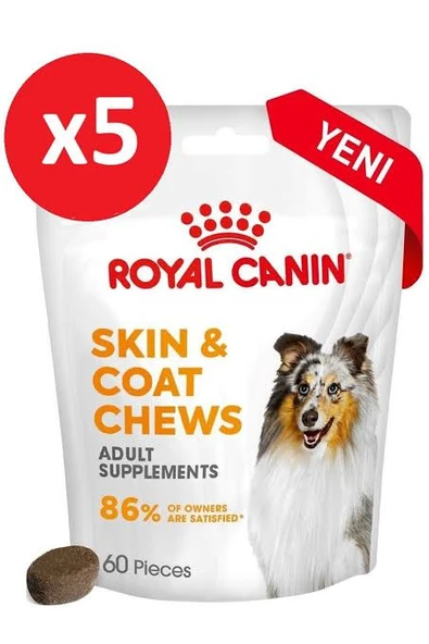 Royal Canin Deri ve Tüy Sağlığını Destekleyen Köpek Ödül Maması 240 GRAM  X 5 Paket ürün görseli 1