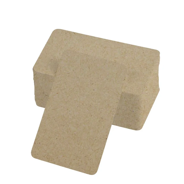 Boş Kelime Kartları 5x8 cm - 50 Adet Oval Kenarlı | Tabu & Not Kartları - Kraft ürün görseli 1