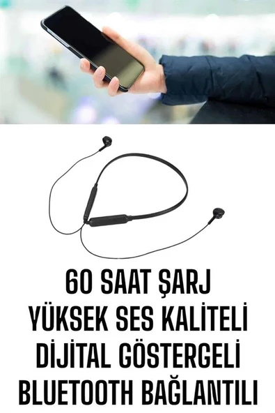 Mikrofonlu Kablolu Bluetooth Kulaklık Yeni Nesil Yüksek Ses Kaliteli ürün görseli 1