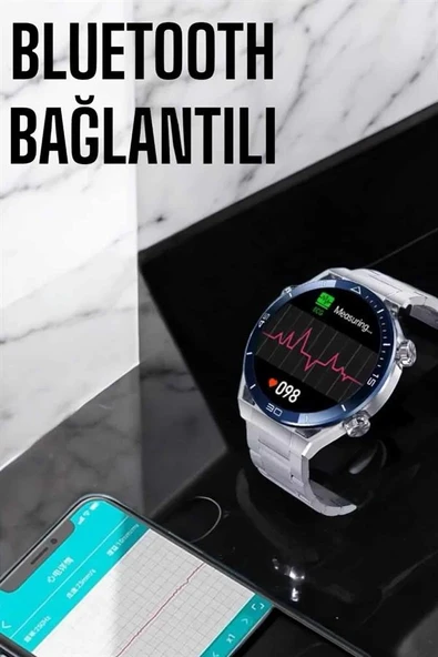 Akıllı Saat 2024 Model Arama Cevaplayan Uyku ve Sağlık Takibi - Resim 3