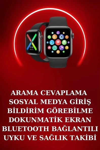 Yeni Nesil Akıllı Saat ve Ucuz Kaliteli Bluetooth Kablosuz Kulaklık Amoled Ekran ürün görseli 1