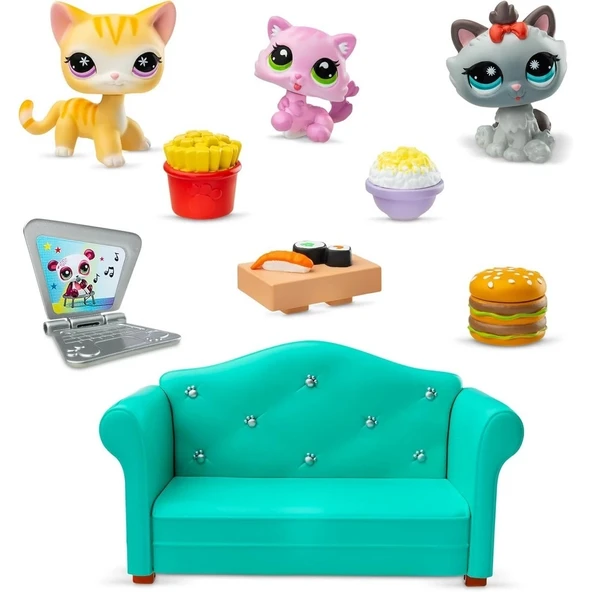 Minişler Dinner Dash Figür Oyun Seti - S00006360 - Resim 3