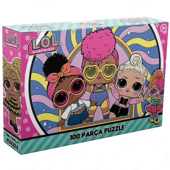 LOL Surprise 100 Parça Puzzle - 0022 - Resim 3
