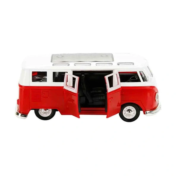 0886 Sesli ve Işıklı Minibüs 14 cm - - Resim 4