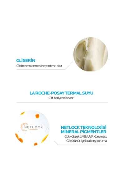 La Roche Posay Anthelios Uvmune SPF+50 Hassas Ciltler İçin Yüksek Korumalı Renkli Yüz Güneş Kremi ürün görseli 1
