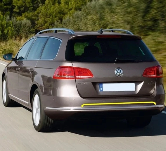 VW Passat Variant B7 2011-14 Arka Tampon Orta Krom Çıtası 3AF807443 ürün görseli 1