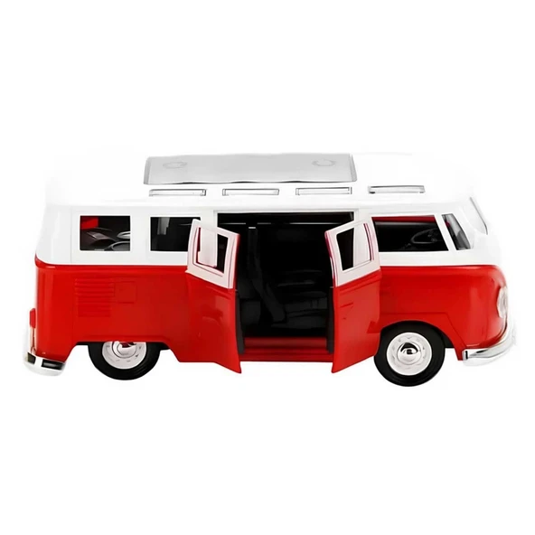Sesli ve Işıklı Minibüs 14 cm - Resim 4