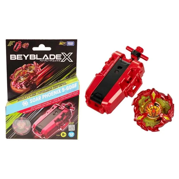 Beyblade X Soar Phoenix 9-60GF Delüks Oyun Seti ürün görseli 1