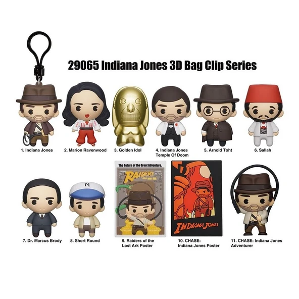 Indiana Jones Klipsli Figür - Resim 2