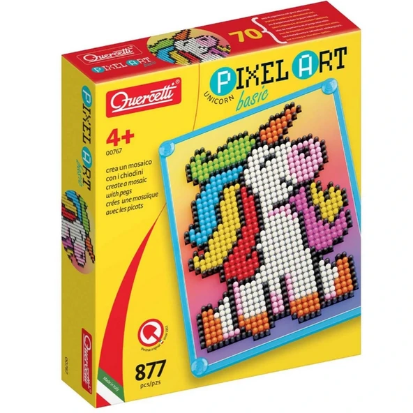 Pixel Sanatı Unicorn 877 Parça - Resim 3