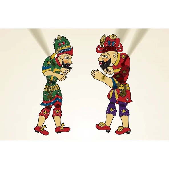 5242 Hacivat ve Karagöz -Redka - Resim 3