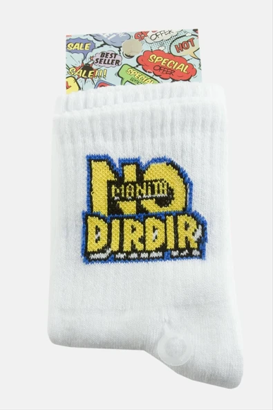 Birdir Yazılı Kolej Çorap 8*28 ürün görseli 1