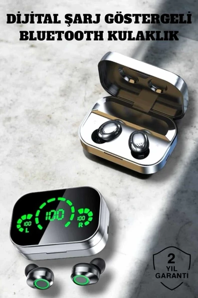 Bluetooth Kulaklık Çift Telefon Desteği ve Suya Dayanıklı Powerbankli ürün görseli 1