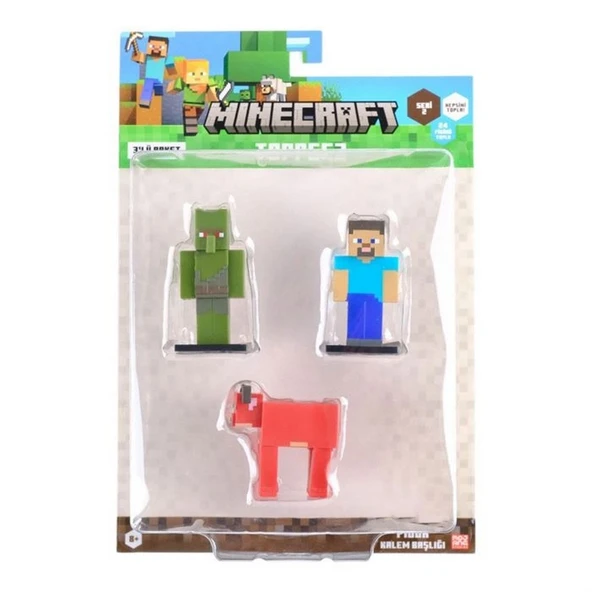 3D Toppeez 3'lü Figür Seti Seri 2 ürün görseli 1
