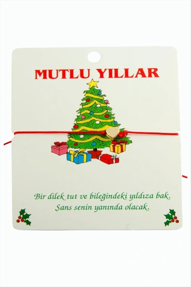Kalp Yılbaşı Bilekliği ürün görseli 1