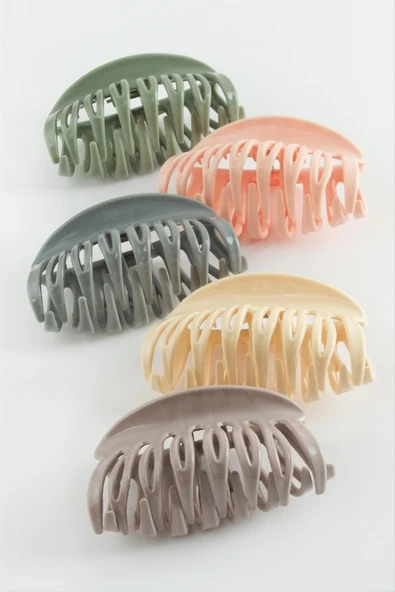 Oval Fileli Renkli Mandal Toka 8 cm ürün görseli 1