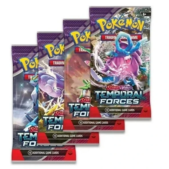Temporal Forces Scarlet ve Violet Serisi Kart - 1 Adet Fiyatıdır ürün görseli 1