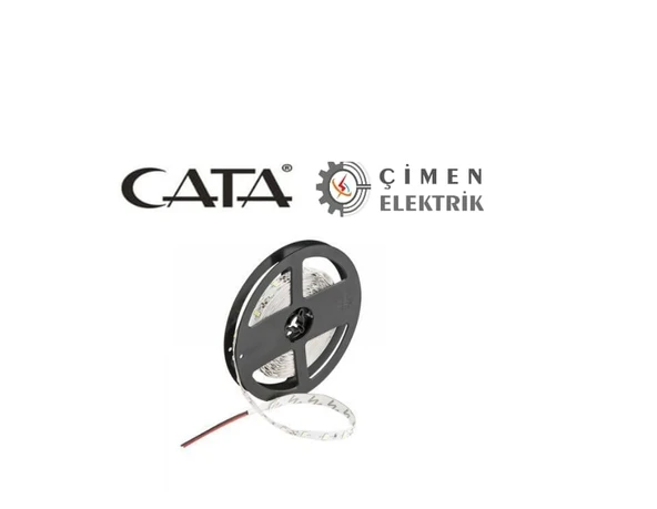 5 METRE CATA CT 4485 10 Çip İç Mekan Şerit Led Amber 12V ürün görseli 1