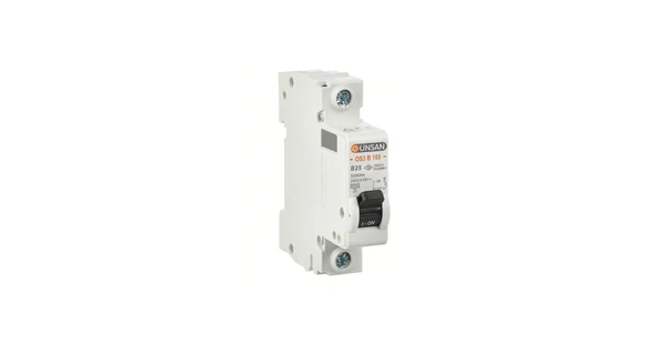 Eco Lounge Günsan 1X25a B Tipi 6 Ka Otomatik Sigorta OS3B160-25 ürün görseli 1