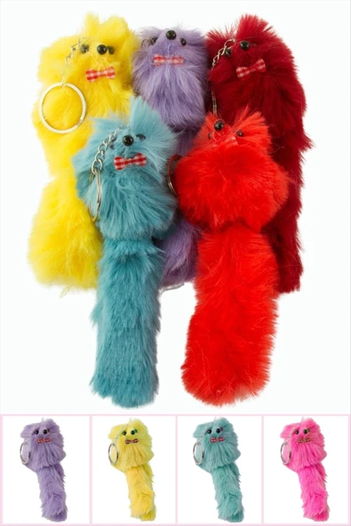 Tilki Peluş Çanta Anahtarlık ürün görseli 1