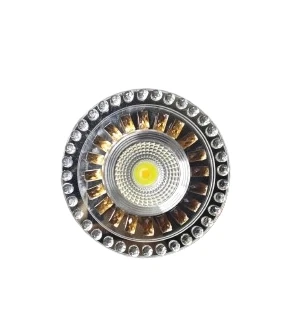 SUNLED 8005 Cam Spot Kasası 5W Beyaz Işık Led Çerçeveli Günışığı - Priz ve Anahtar İçin Uyumlu Çerçeve ürün görseli 1