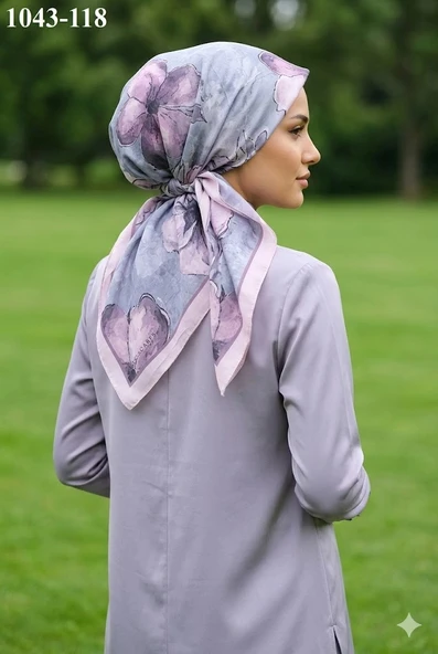 Velscarfs Soft Pamuk Parla Eşarp (Açık Pudra) 1043-118 ürün görseli 1