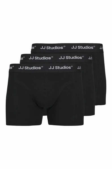 Jack Jones Soho Solıd 3 Lü Paket Erkek Boxer 12280164 ürün görseli 1