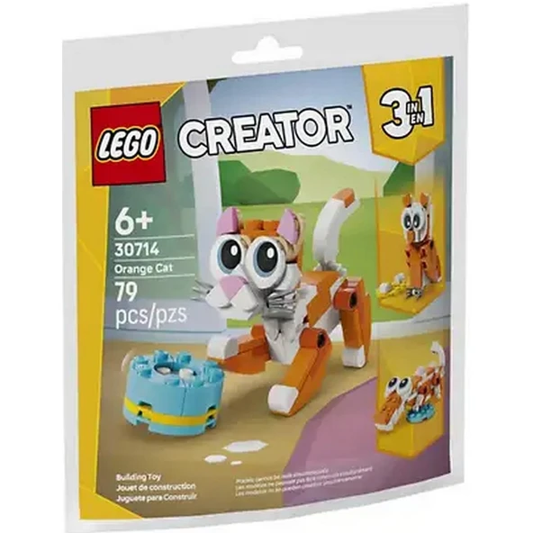 Creator 3’ü 1 Arada Creator Turuncu Kedi 30714 - Resim 2