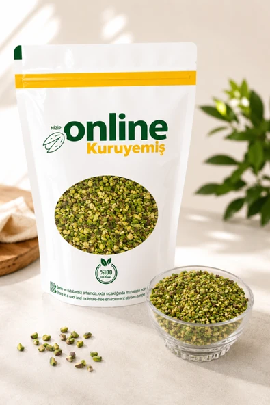 Antep Fıstığı - Pirinç - Yeşil Boz Fıstık - Yeni Mahsül - 200 gr ürün görseli 1