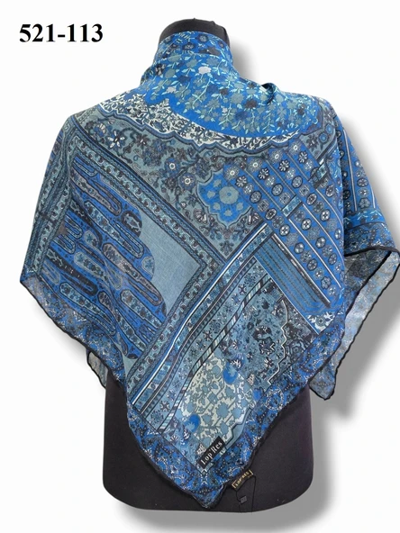 Lopres Dijital Soft Eşarp 521-113 - Resim 2