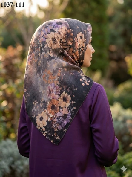 Locella Soft Pamuk Eşarp (kahve) 1037-111 ürün görseli 1